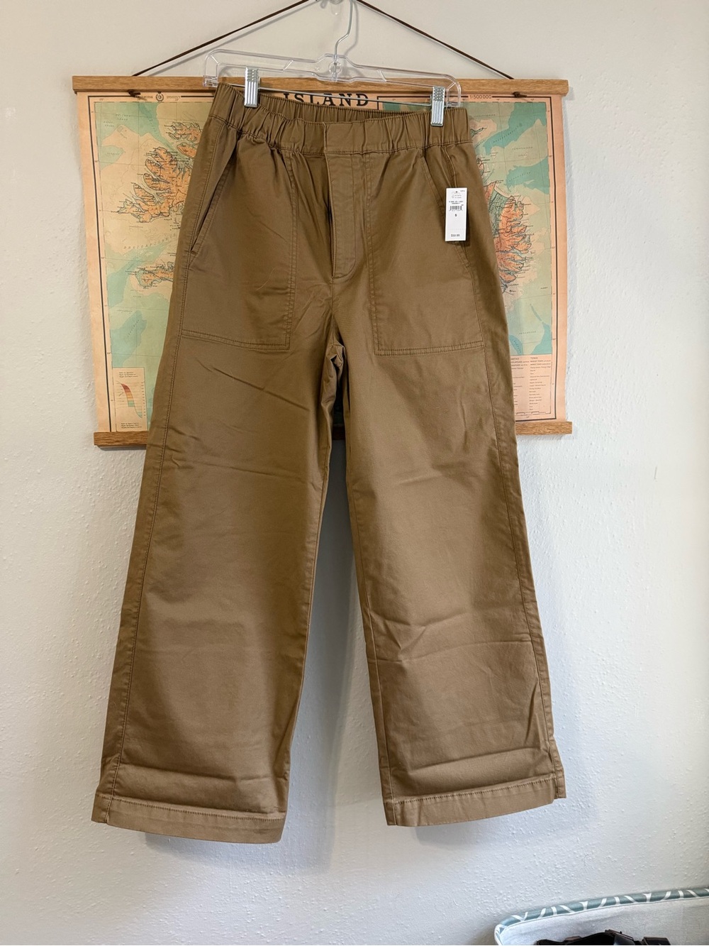 GAP Wide-Leg Work Chinos